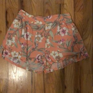Floral shorts